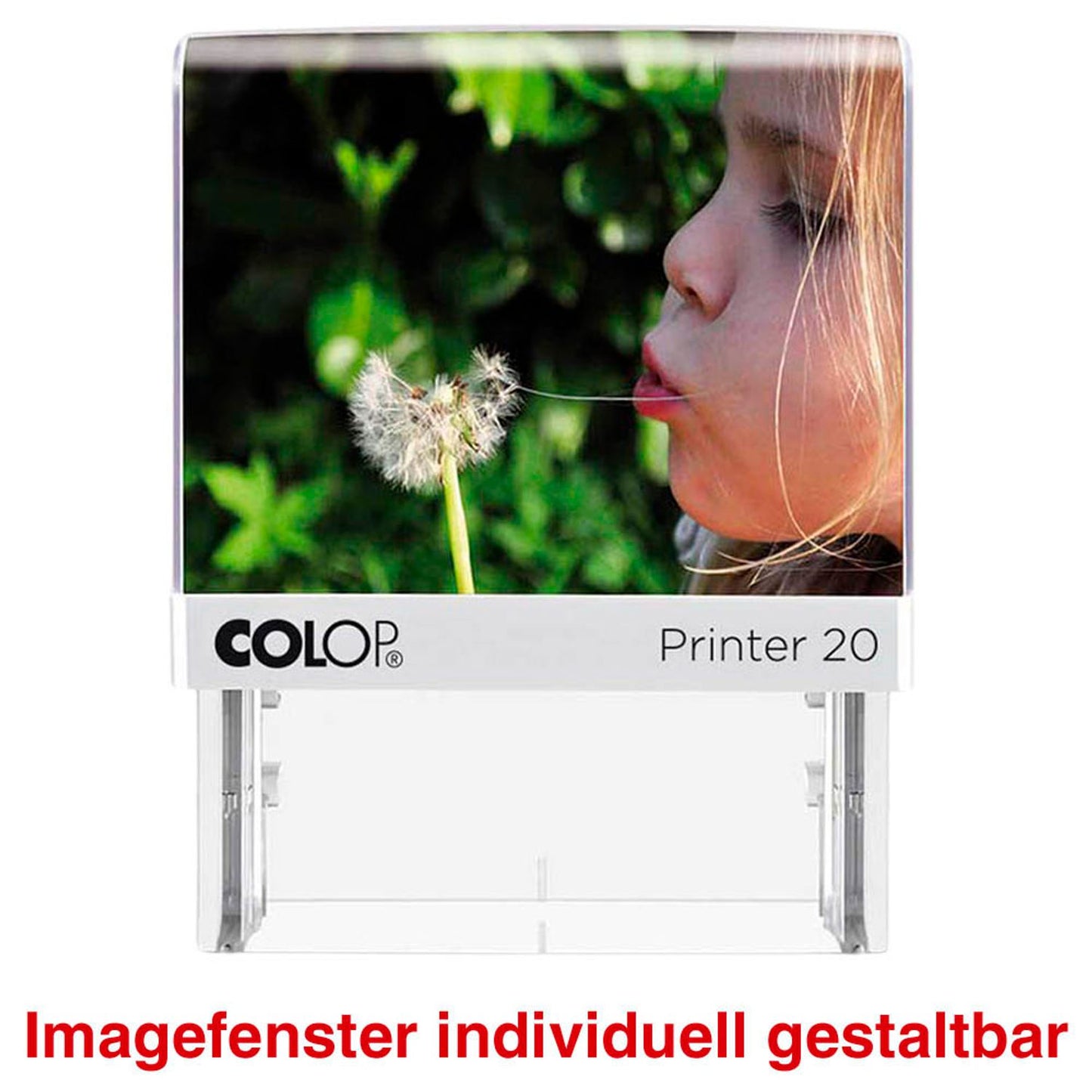 COLOP Textstempel, individualisierbar Printer 20 selbstfärbend schwarz ohne Logo | 113980