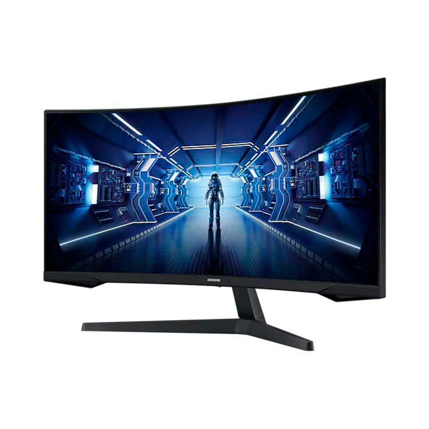SAMSUNG Odyssey G5 C34G55TWWP Curved Monitor 86,0 cm (34,0 Zoll) schwarz | LC34G55TWWPXEN