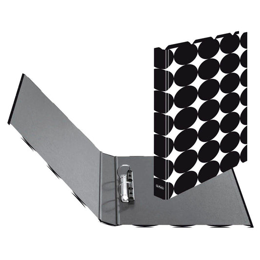 herlitz Just Black Ringbuch 2-Ringe Motiv DIN A4 | 300006445