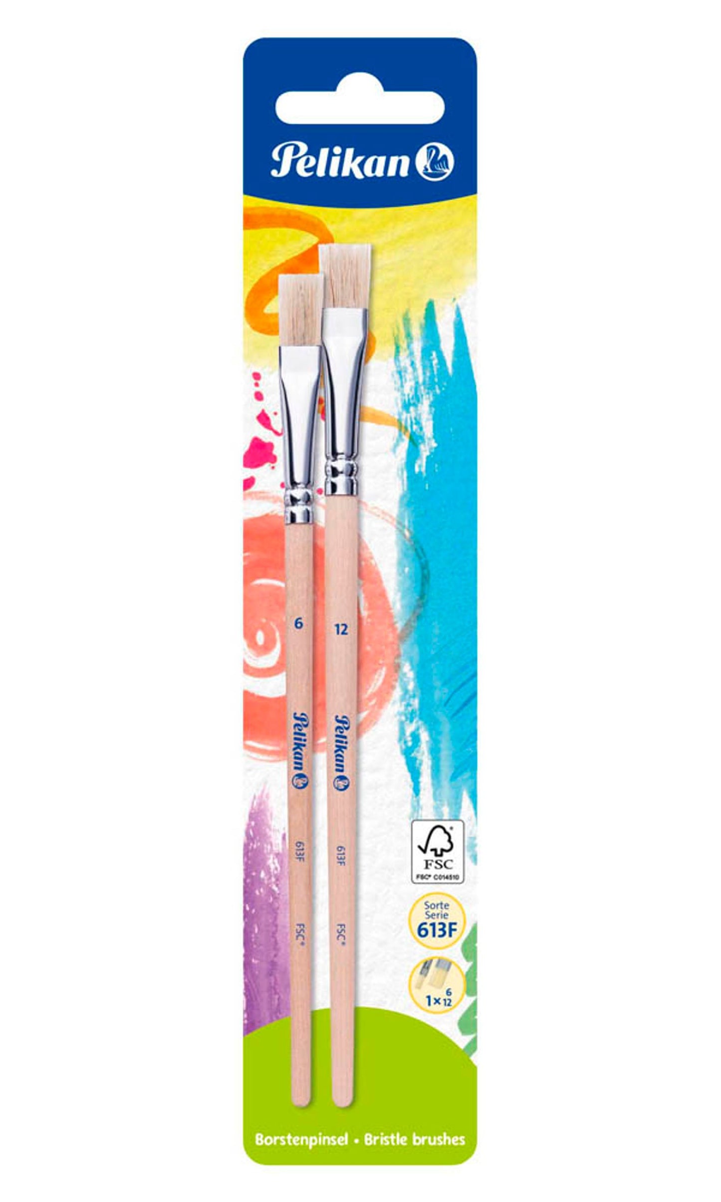 Pelikan 613F Pinsel-Set