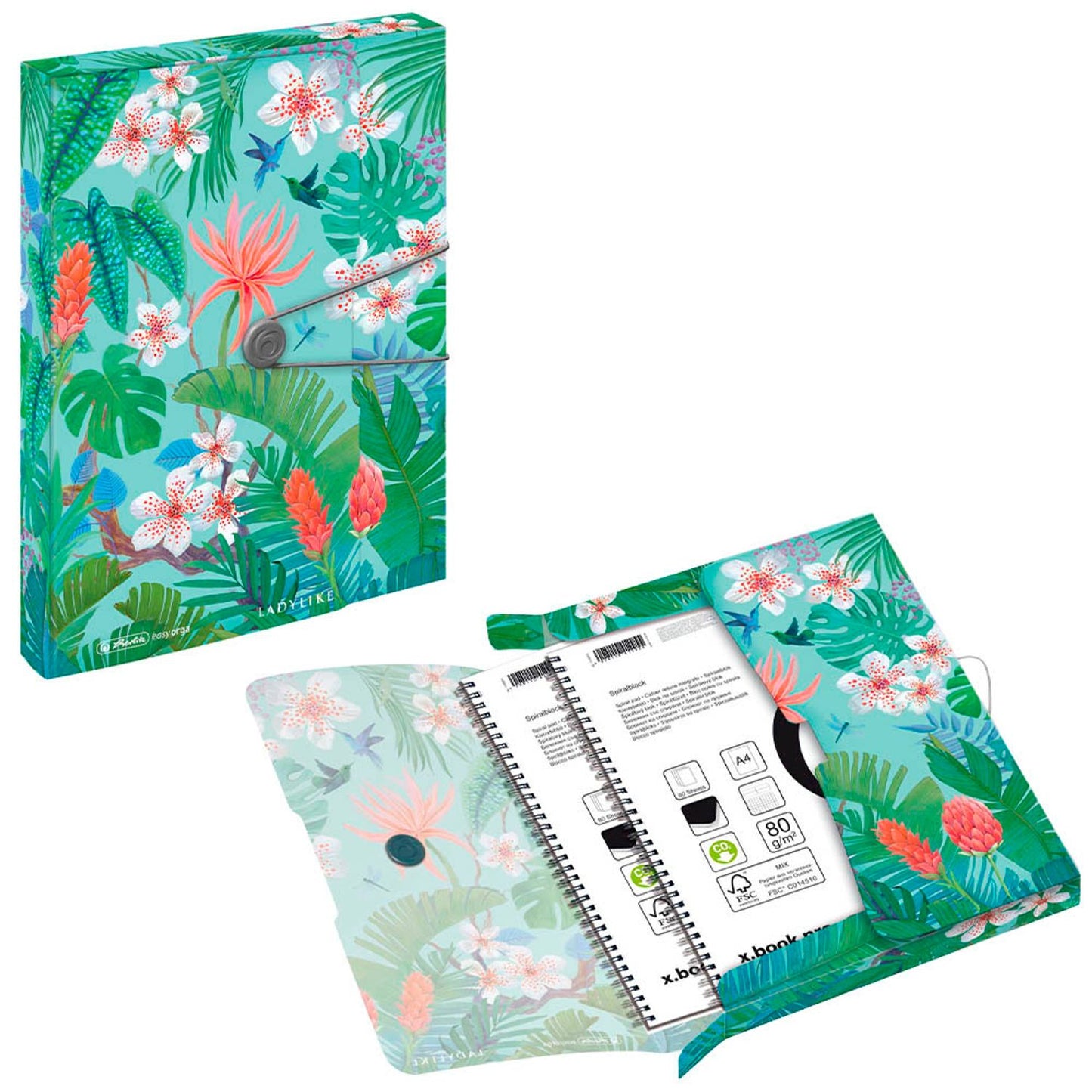 herlitz Heftbox Ladylike 4,5 cm