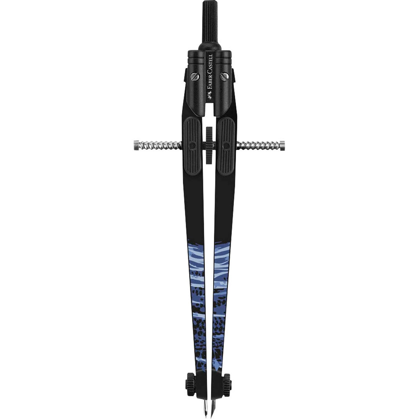 FABER-CASTELL Zirkel Shiny Twist blau | 574454