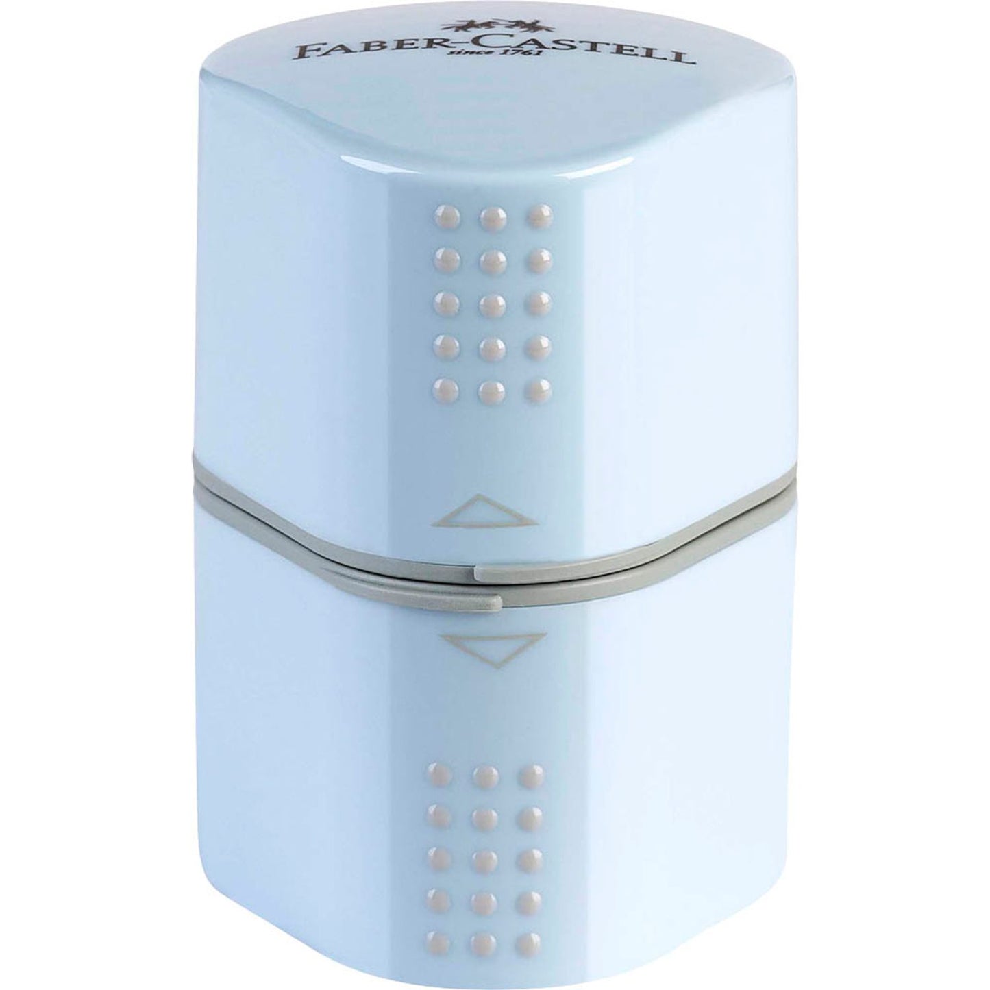 FABER-CASTELL Dosenspitzer dreifach Grip blau | 183874
