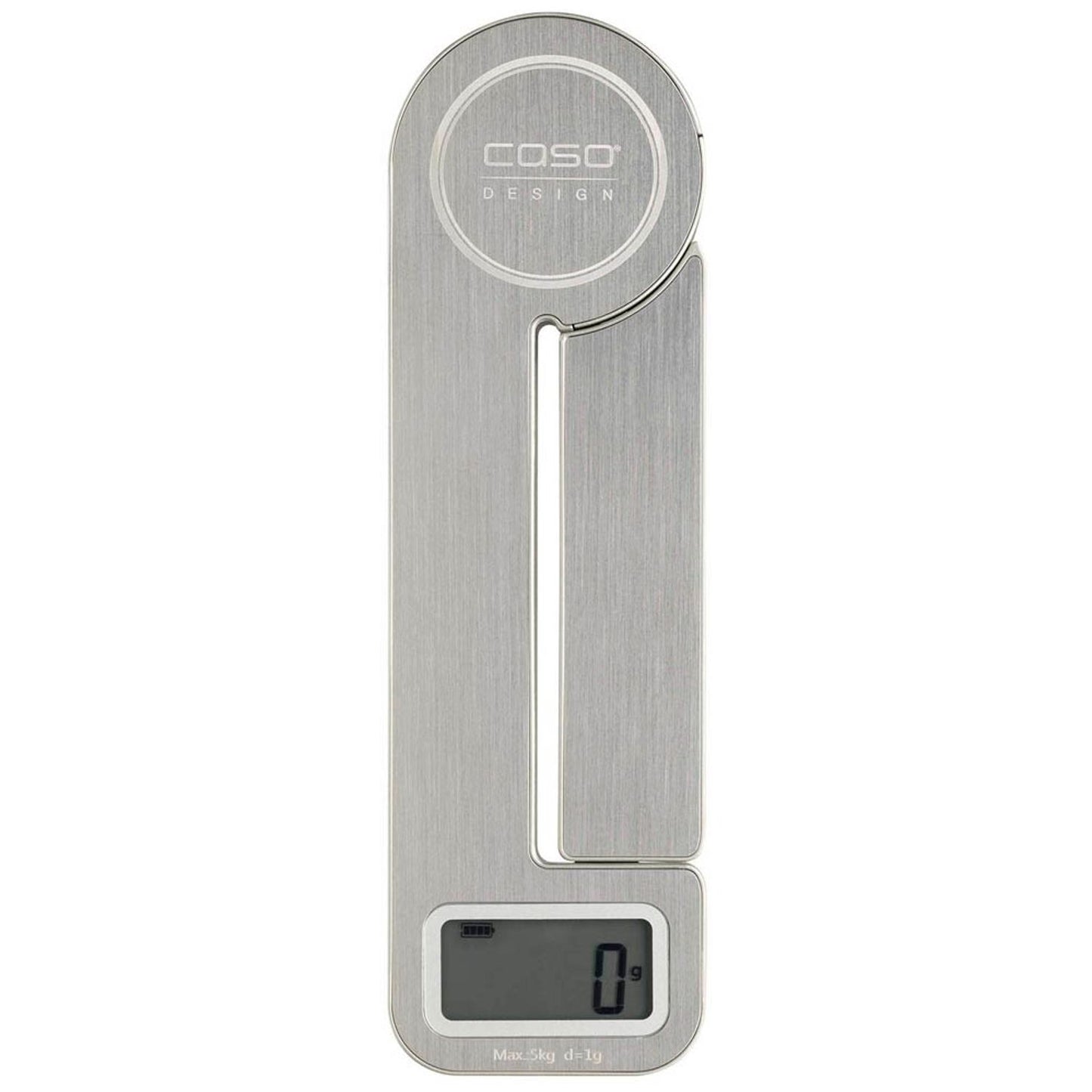 caso® Küchenwaage Kitchen Ecostyle silber für max. 5,0 kg | 3266