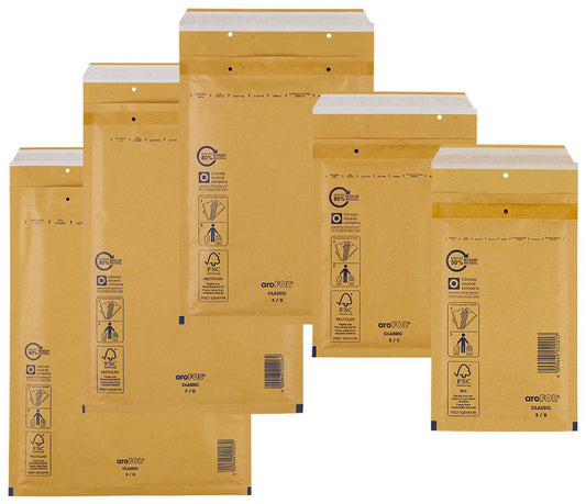 100 aroFOL® CLASSIC Luftpolstertaschen-Set
