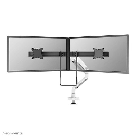 Neomounts Monitor-Halterung weiß für 2 Monitore, Tischklemme | DS75S-950WH2
