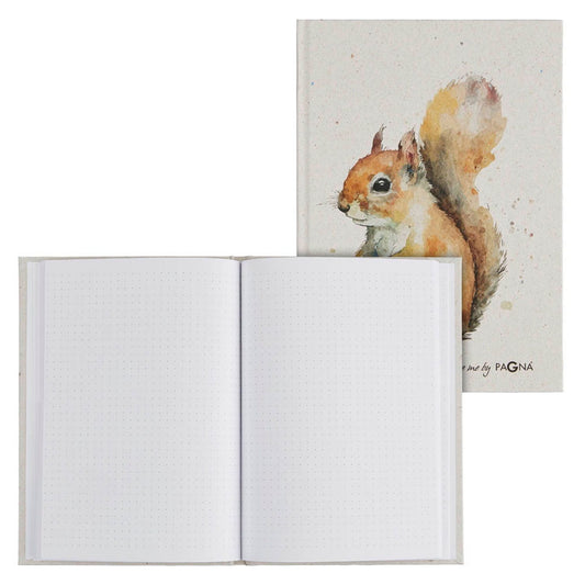 PAGNA Notizbuch DIN A5 punktraster, beige Hardcover 128 Seiten