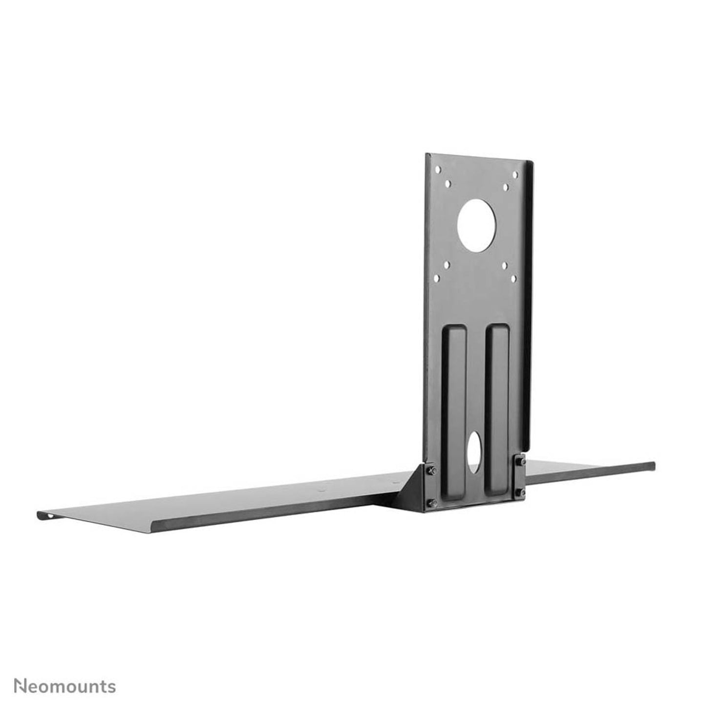 Neomounts Monitor-Maus-Tastatur-Halterung schwarz für 1 Monitor, 1 Tastatur, 1 Maus, Tischklemme | KEYB-V200BLACK