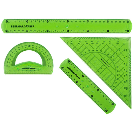 EBERHARD FABER Geometrie-/Zeichenset grün | 570005
