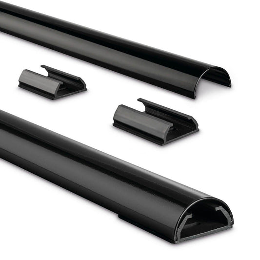 hama halbrund Alu Kabelkanal 110,0 cm