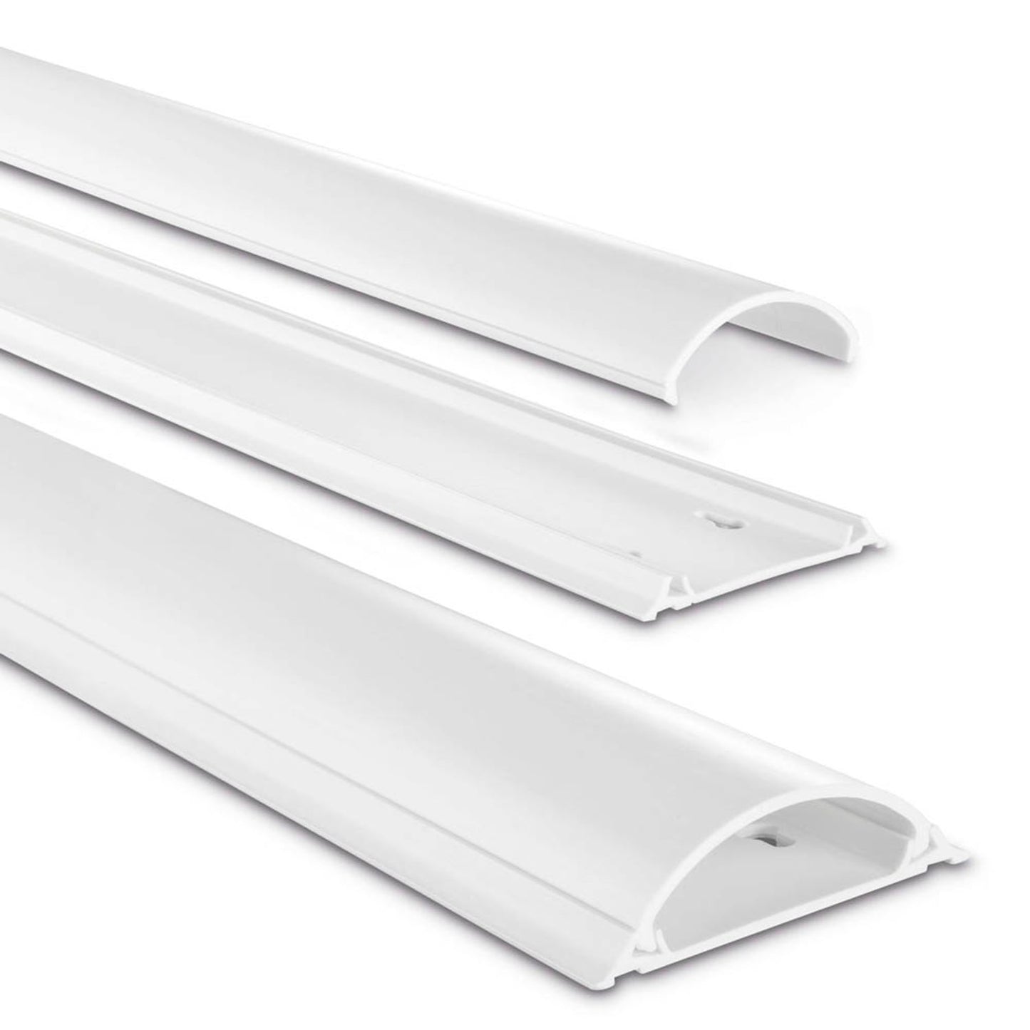 hama halbrund PVC Kabelkanal 100,0 cm