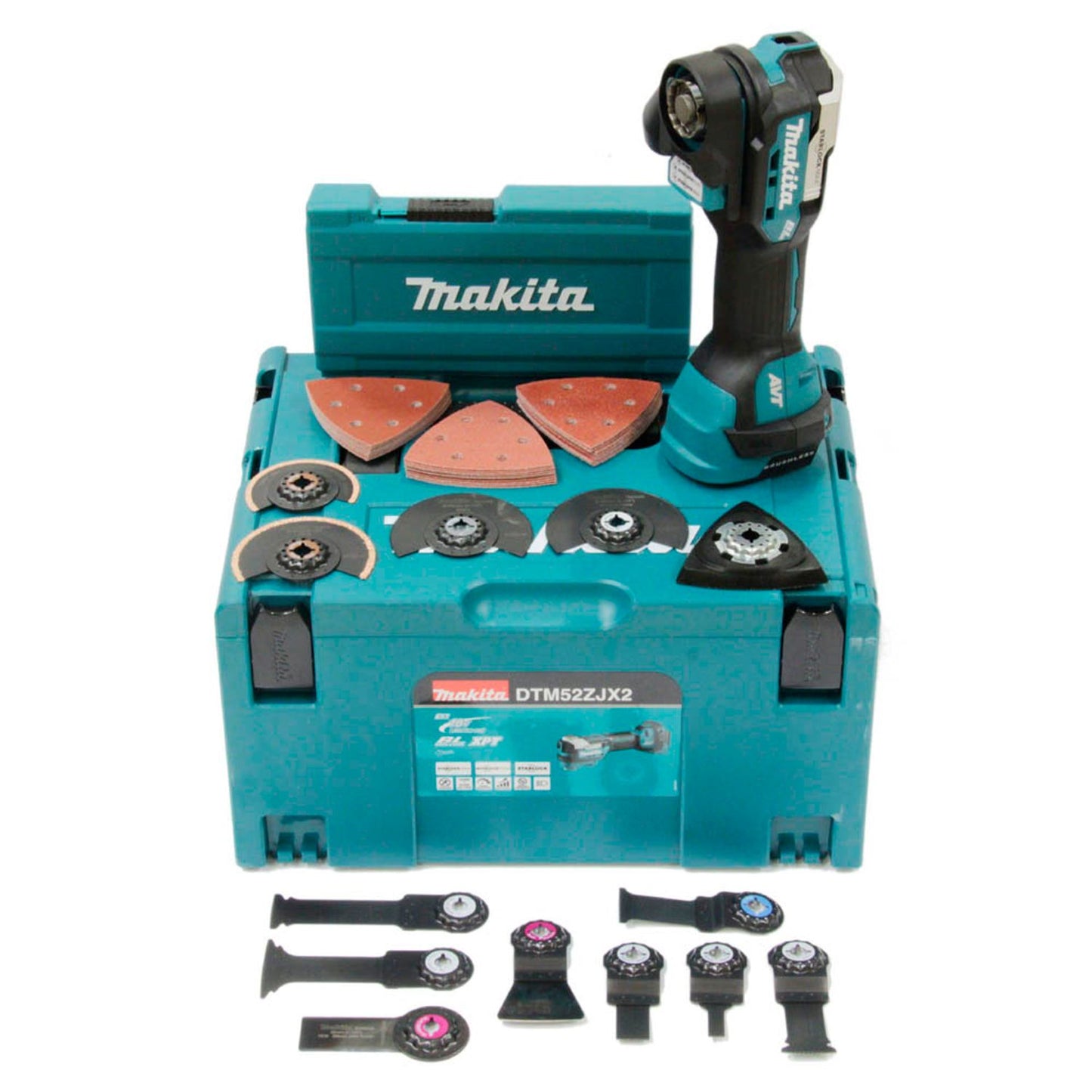 makita Akku-Multifunktionswerkzeug 18,0 V, ohne Akku | DTM52ZJX2