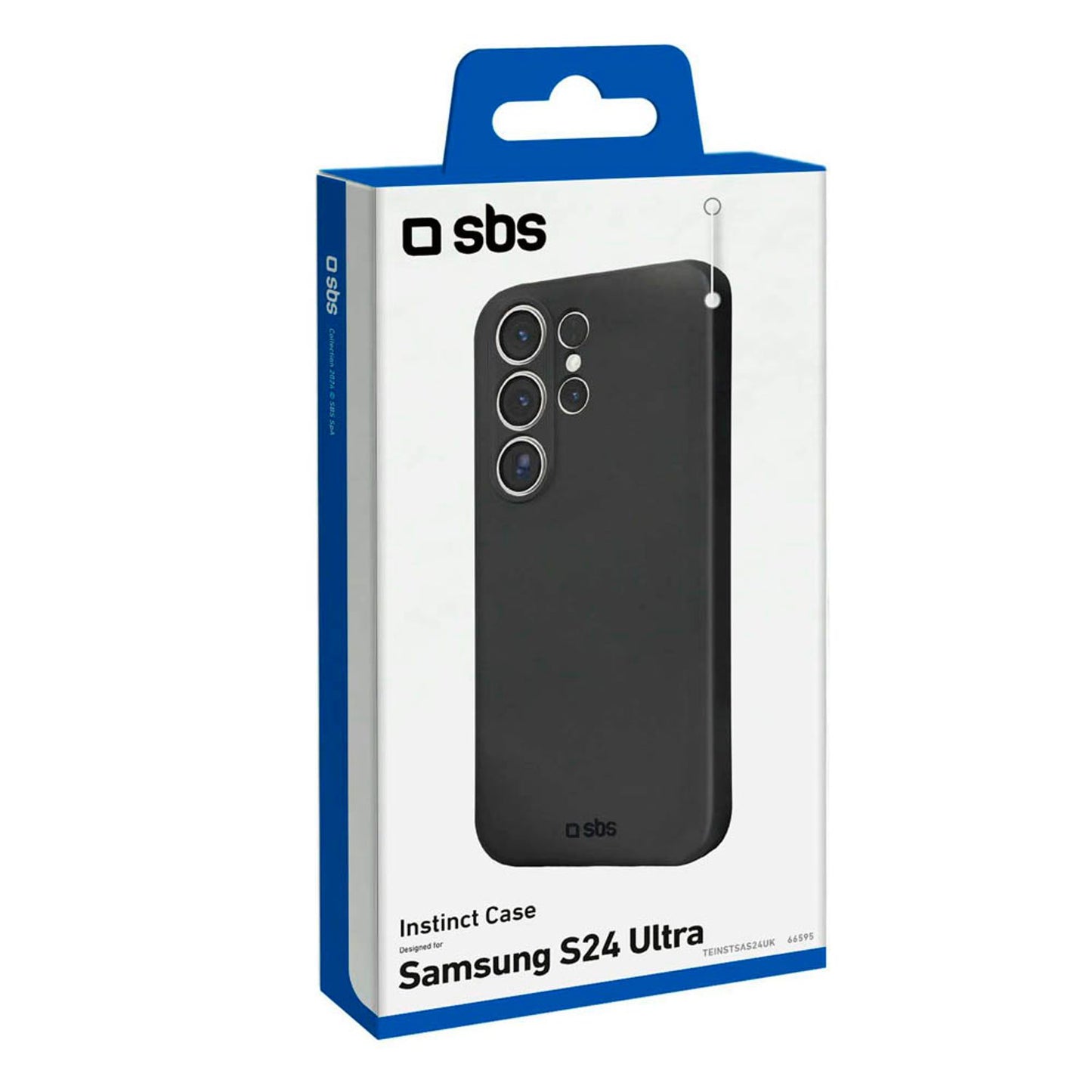sbs Instinct Handy-Cover für SAMSUNG Galaxy S24 Ultra schwarz | TEINSTSAS24UK
