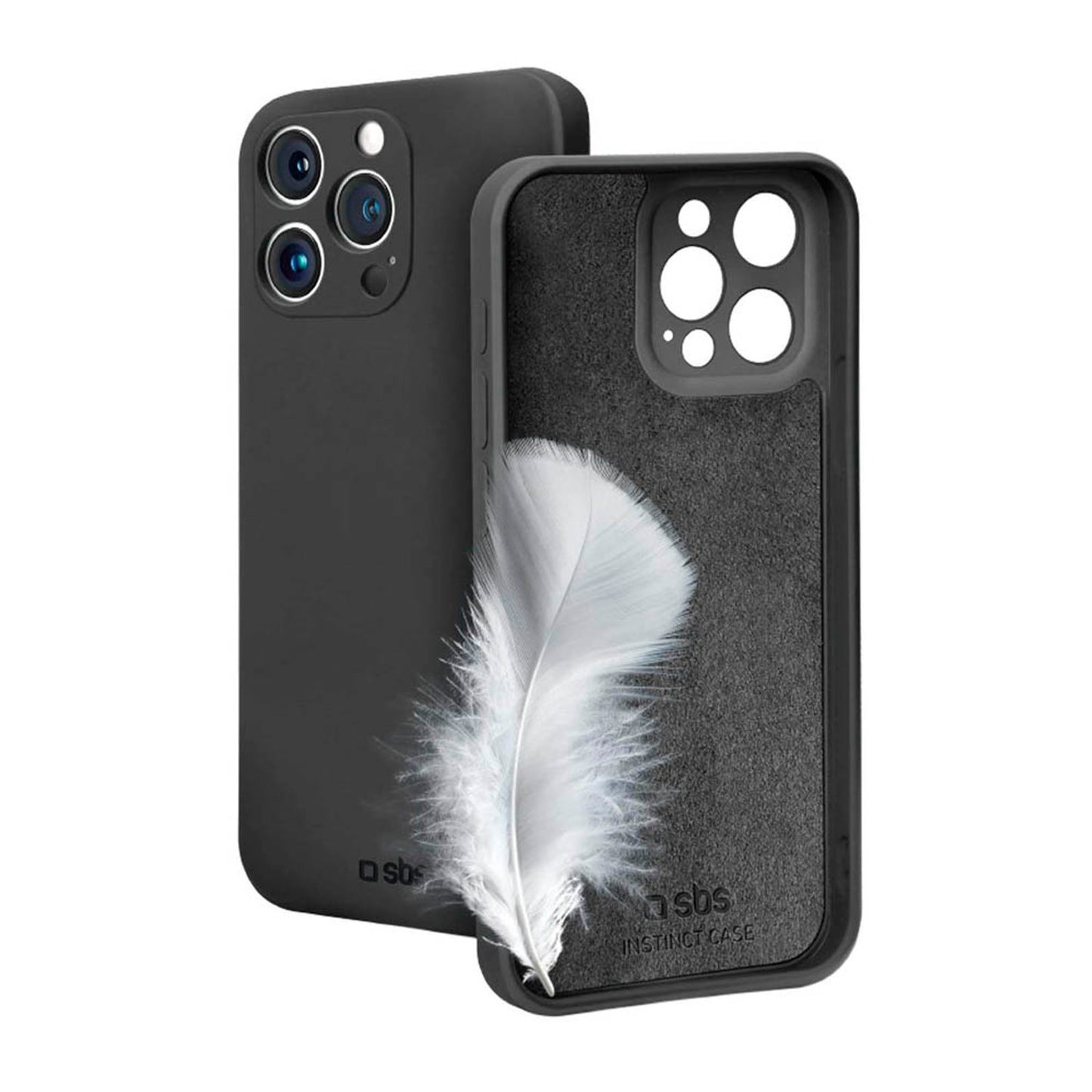 sbs Instinct Handy-Cover für Apple iPhone 15 Pro Max schwarz | TEINSTIP1567PK