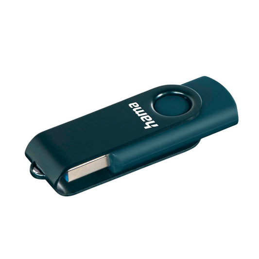 hama USB-Stick Rotate petrolblau