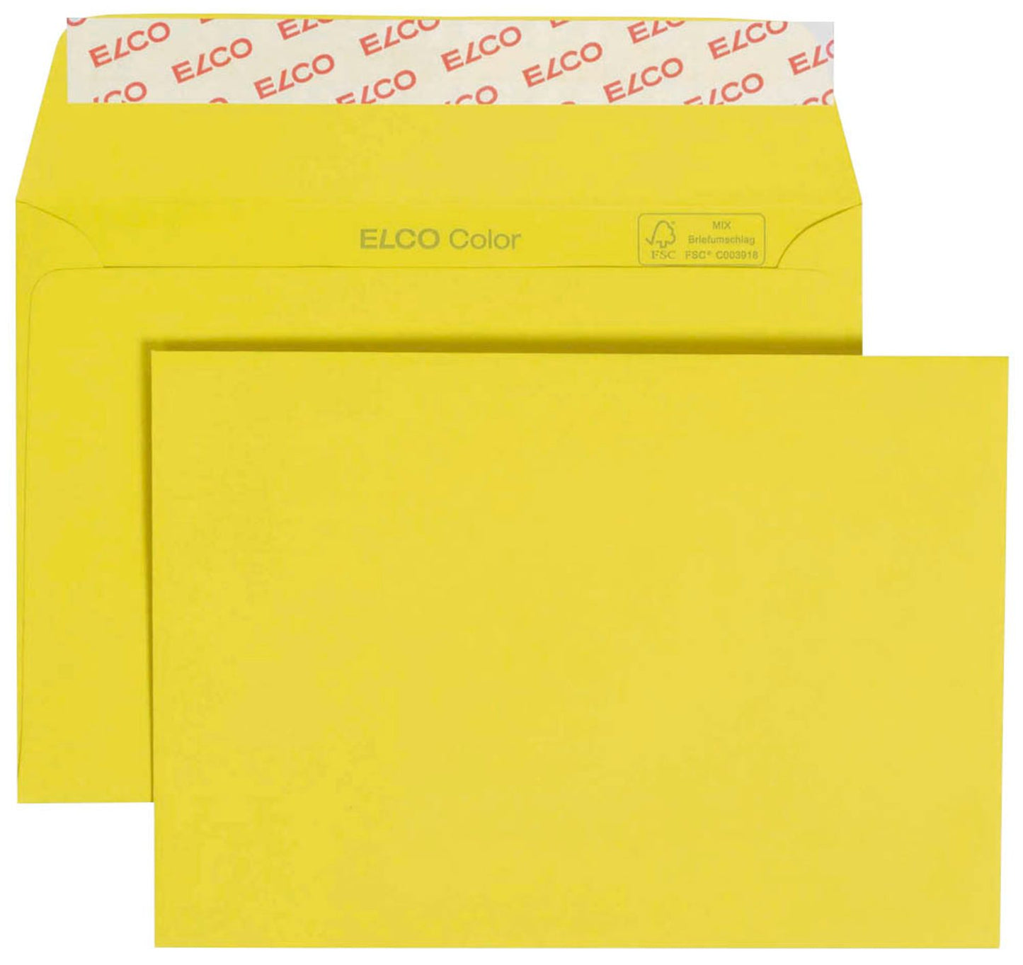 ELCO Briefumschläge Color DIN C6 ohne Fenster haftklebend 25 St.