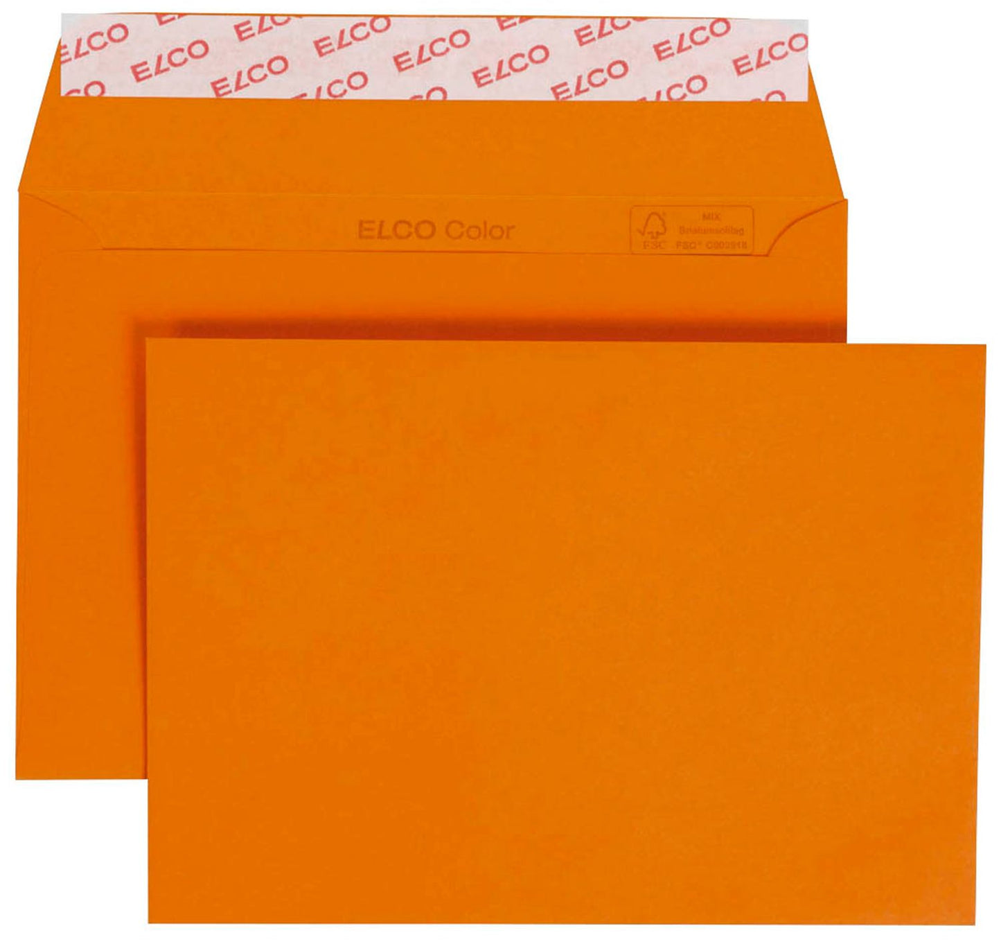 ELCO Briefumschläge Color DIN C6 ohne Fenster haftklebend 25 St.