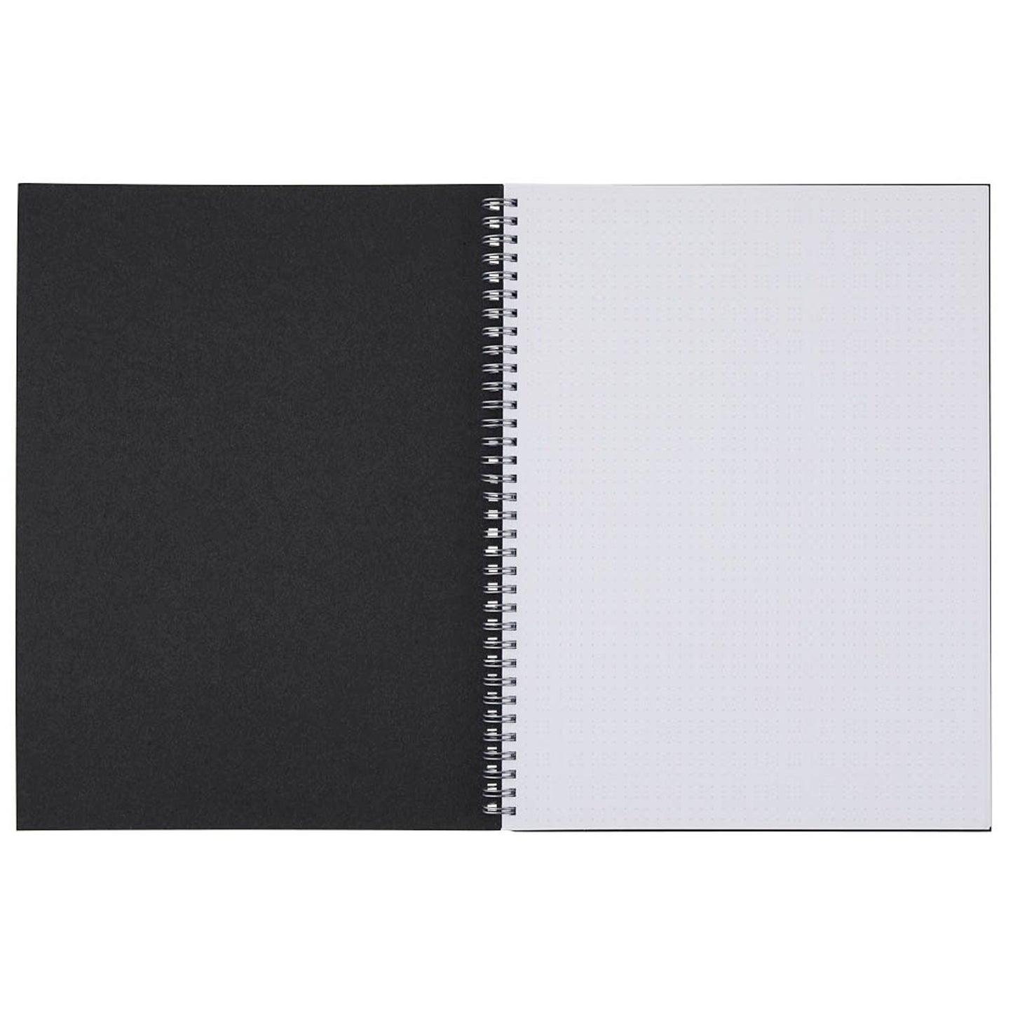 BRUNNEN Notizbuch Premium Wire DIN A4 punktkariert, schwarz Hardcover 192 Seiten | 105589490