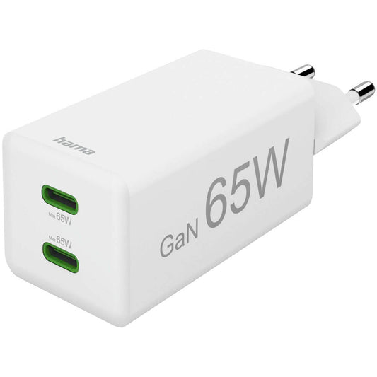 hama GaN-Ladeadapter weiß, 65 Watt | 201994