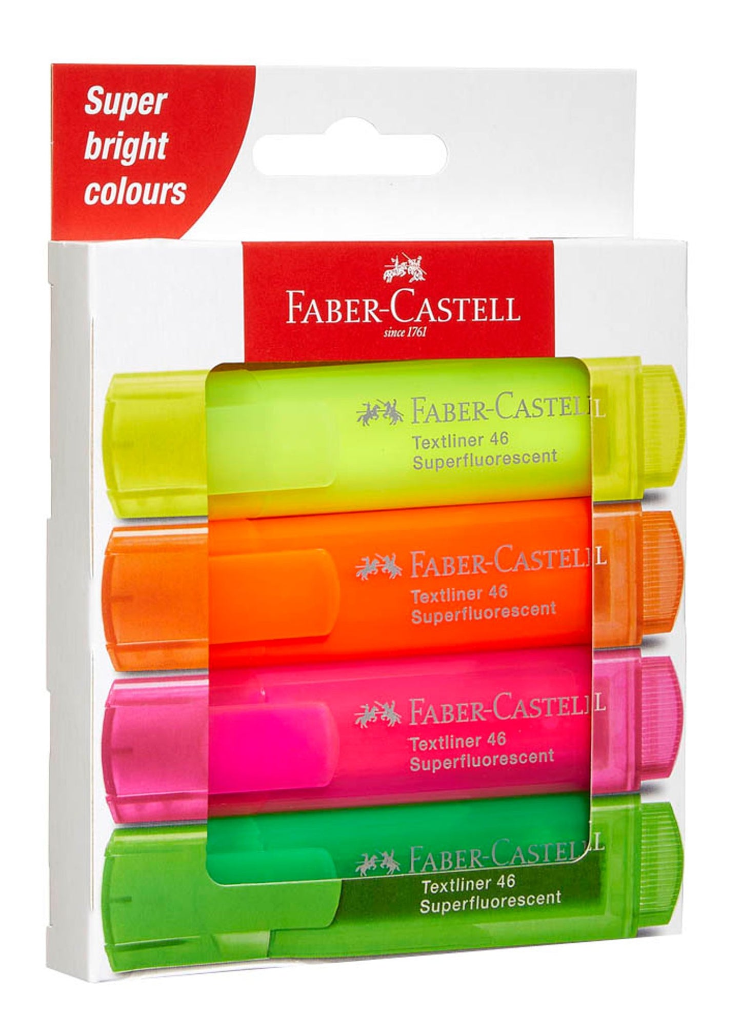FABER-CASTELL TL 46 SF Textmarker farbsortiert