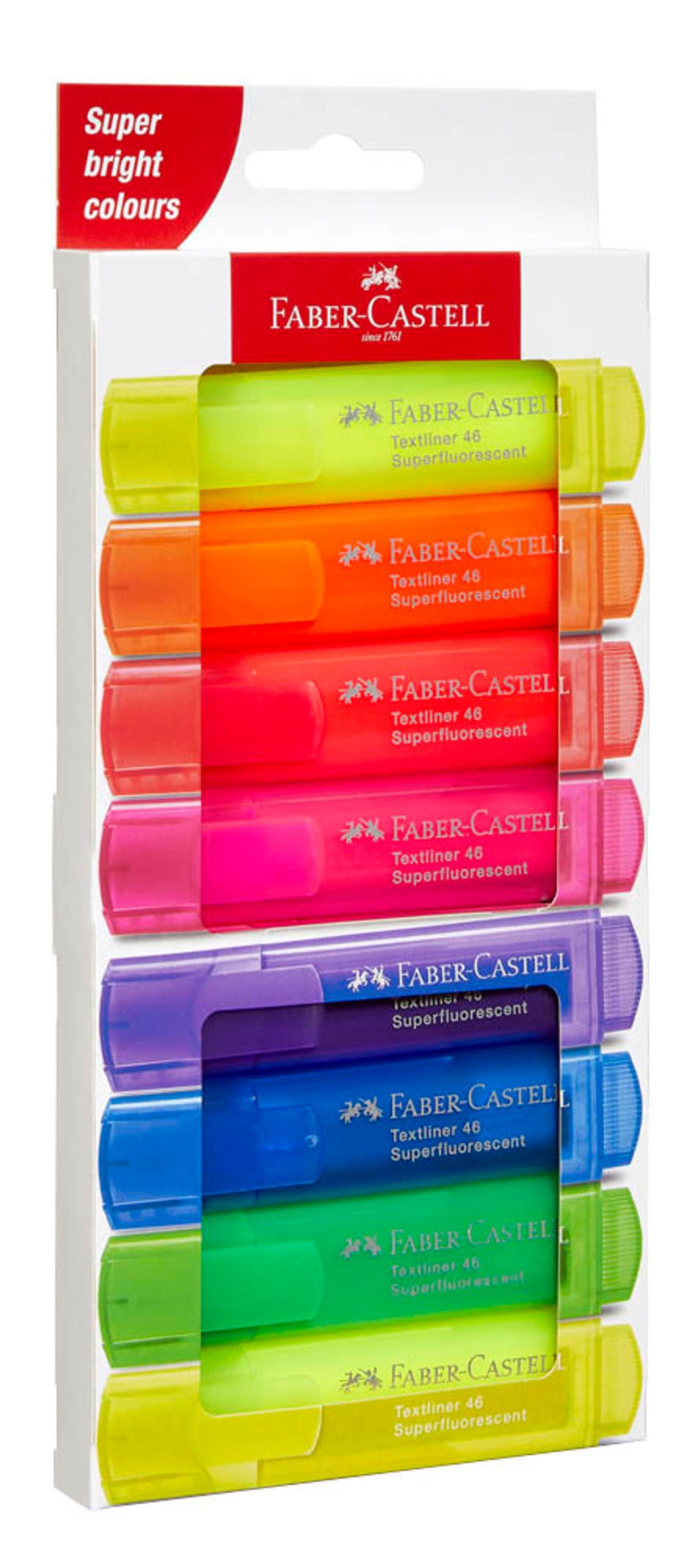 FABER-CASTELL TL 46 SF Textmarker farbsortiert