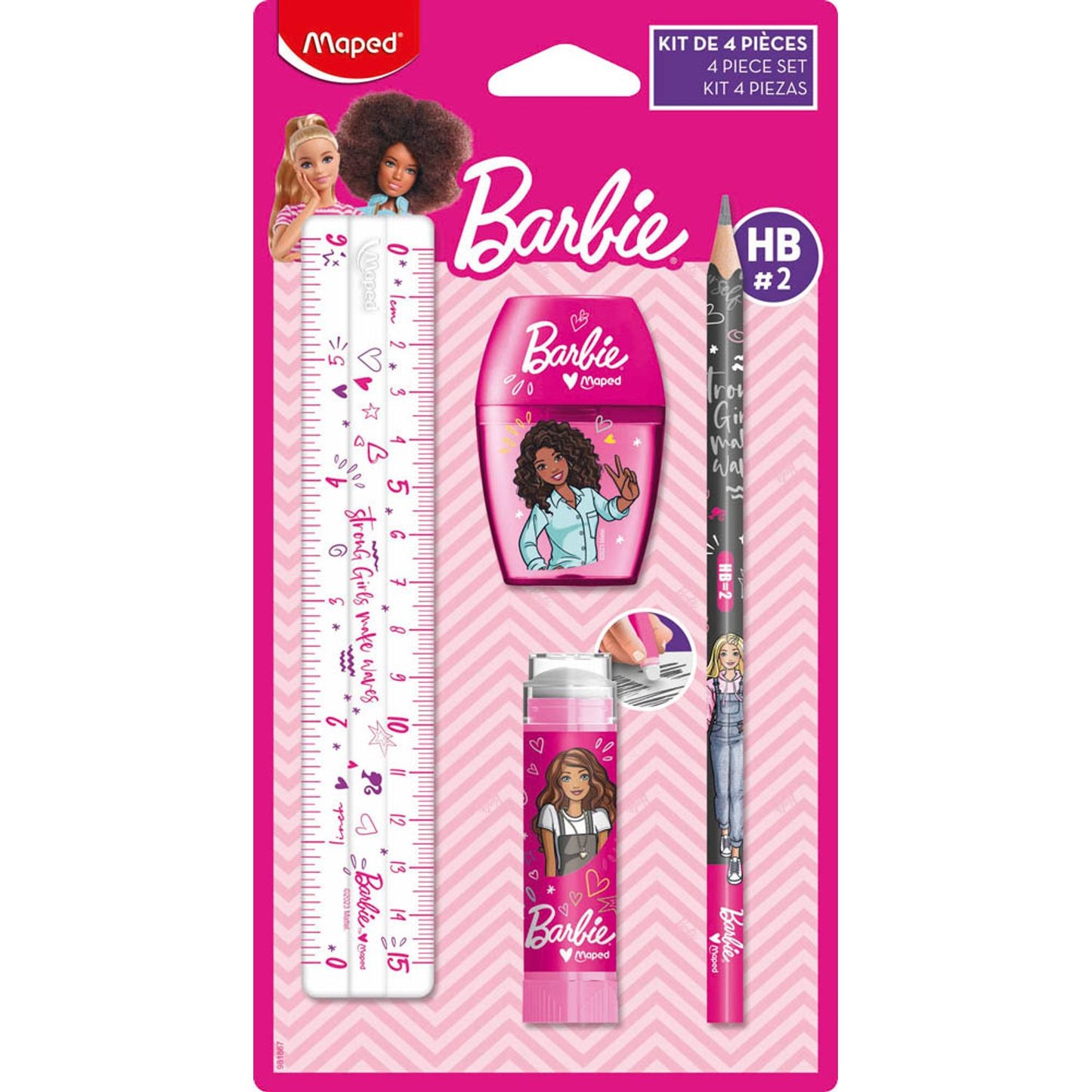 maped Schreibset Barbie farbsortiert | 981867