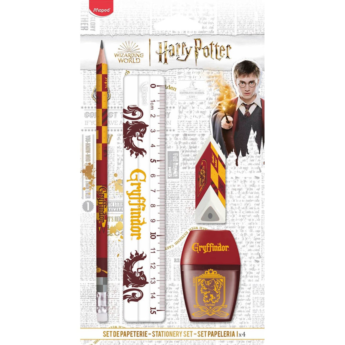 maped Schreibset Harry Potter rot | 981880