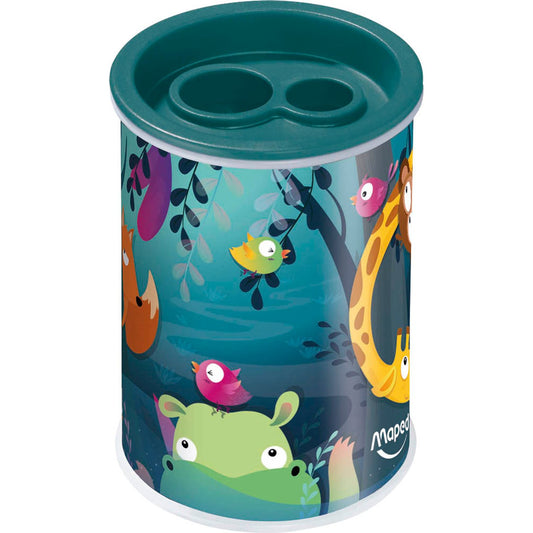maped Dosenspitzer doppelt JUNGLE fever petrol | 44103