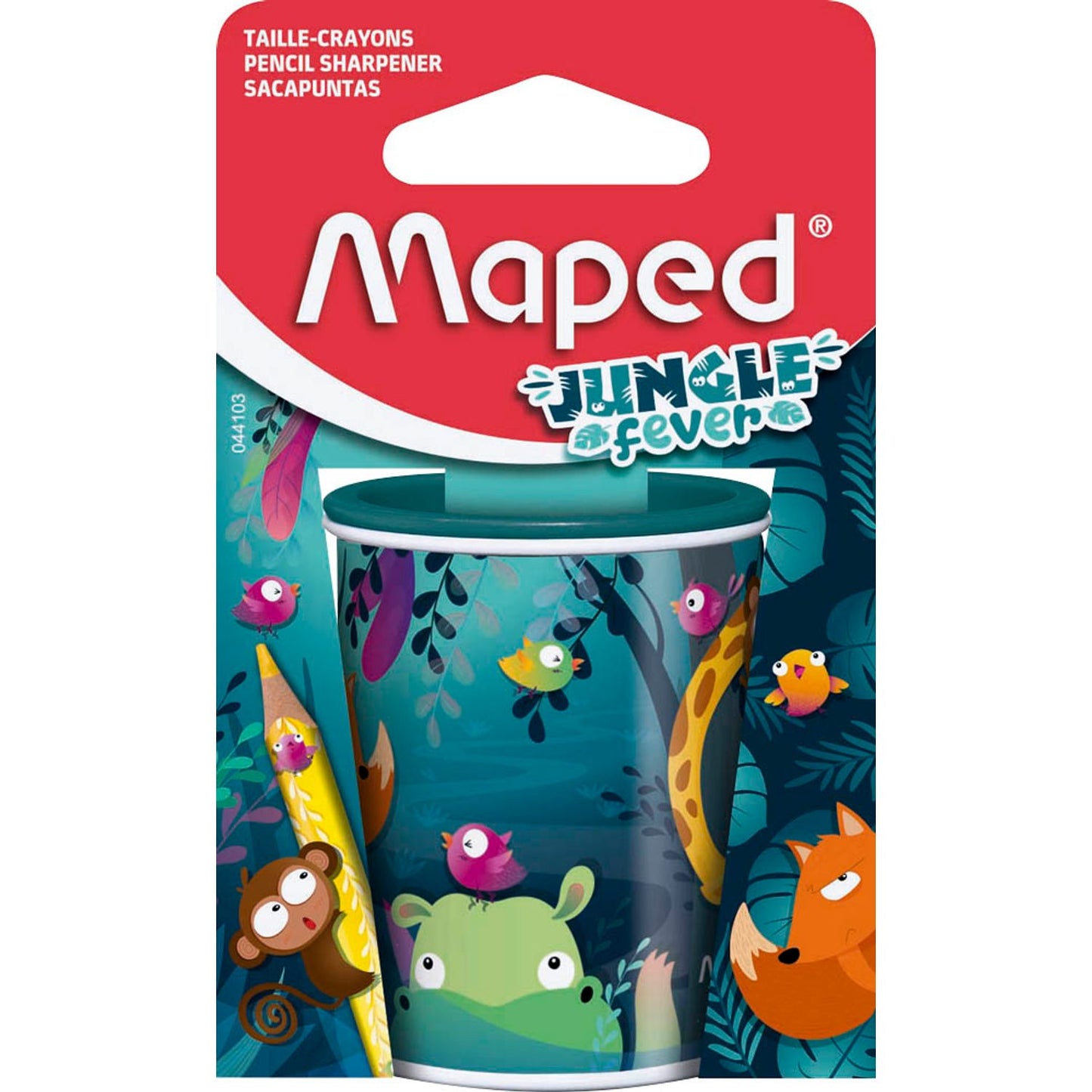 maped Dosenspitzer doppelt JUNGLE fever petrol | 44103