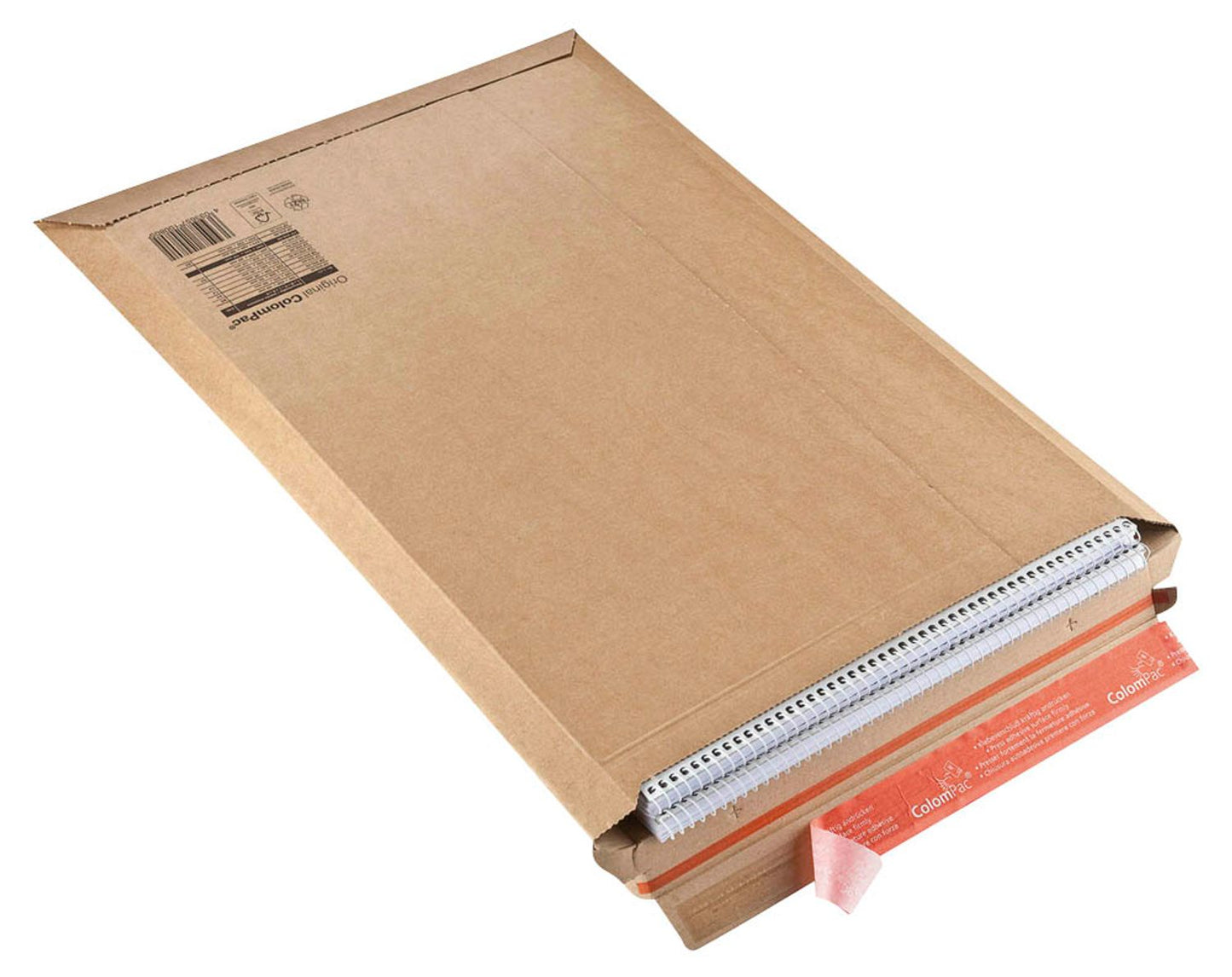 20 ColomPac® Kartonversandtaschen braun