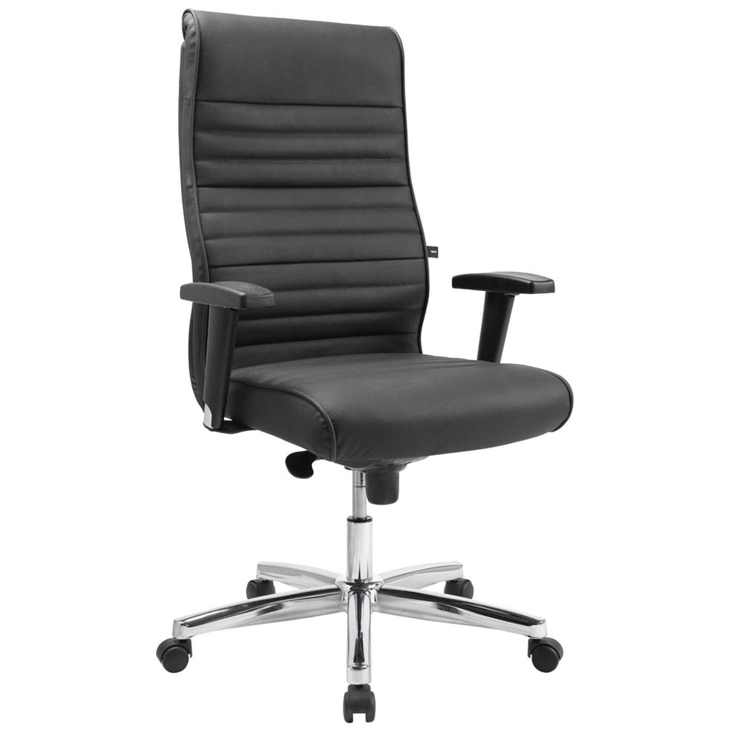 Topstar Chefsessel PRIME TIME 100, Leder schwarz, Gestell chrom | PT19TA80