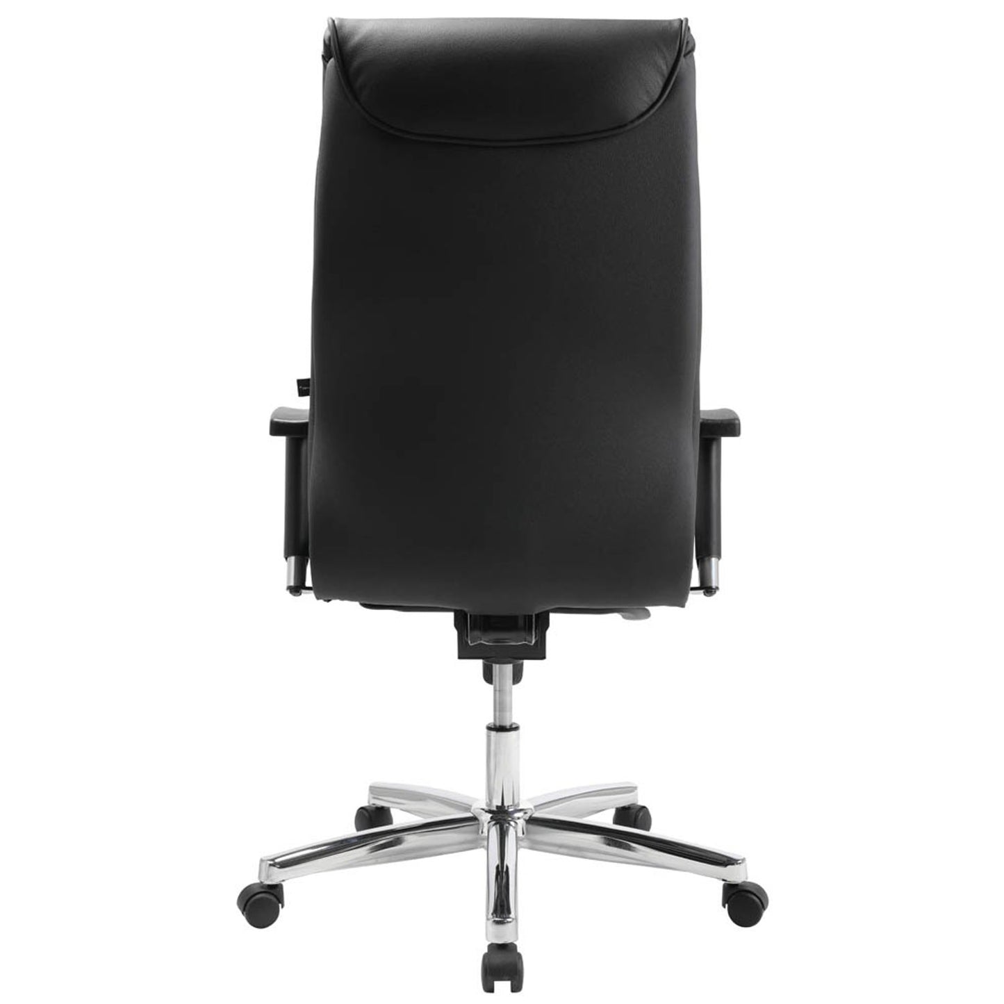Topstar Chefsessel PRIME TIME 100, Leder schwarz, Gestell chrom | PT19TA80