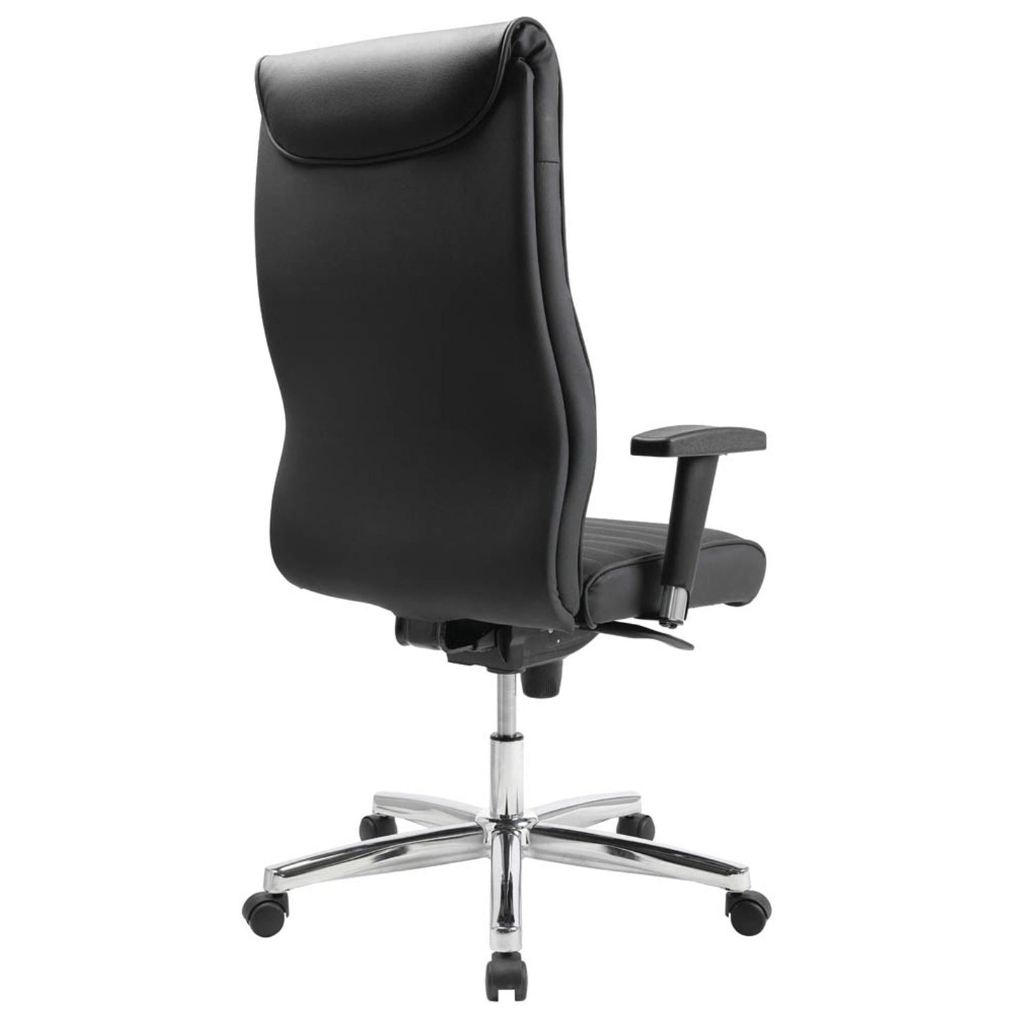 Topstar Chefsessel PRIME TIME 100, Leder schwarz, Gestell chrom | PT19TA80