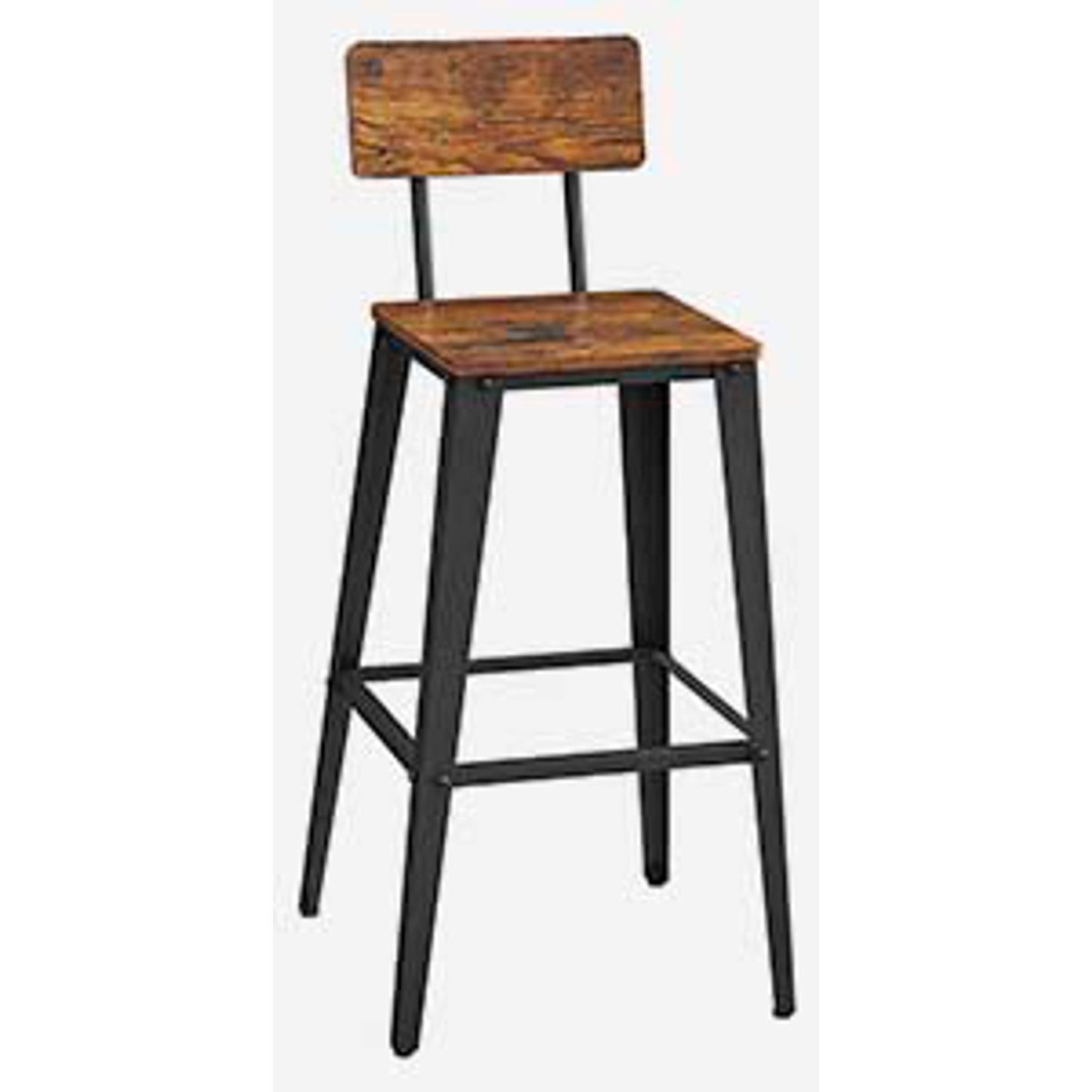 VASAGLE Barhocker braun | LBC078B01 | 1 Pack = 2 St.