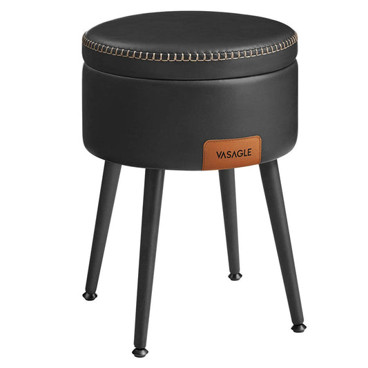 VASAGLE Hocker mit Stauraum LOM Kunstleder