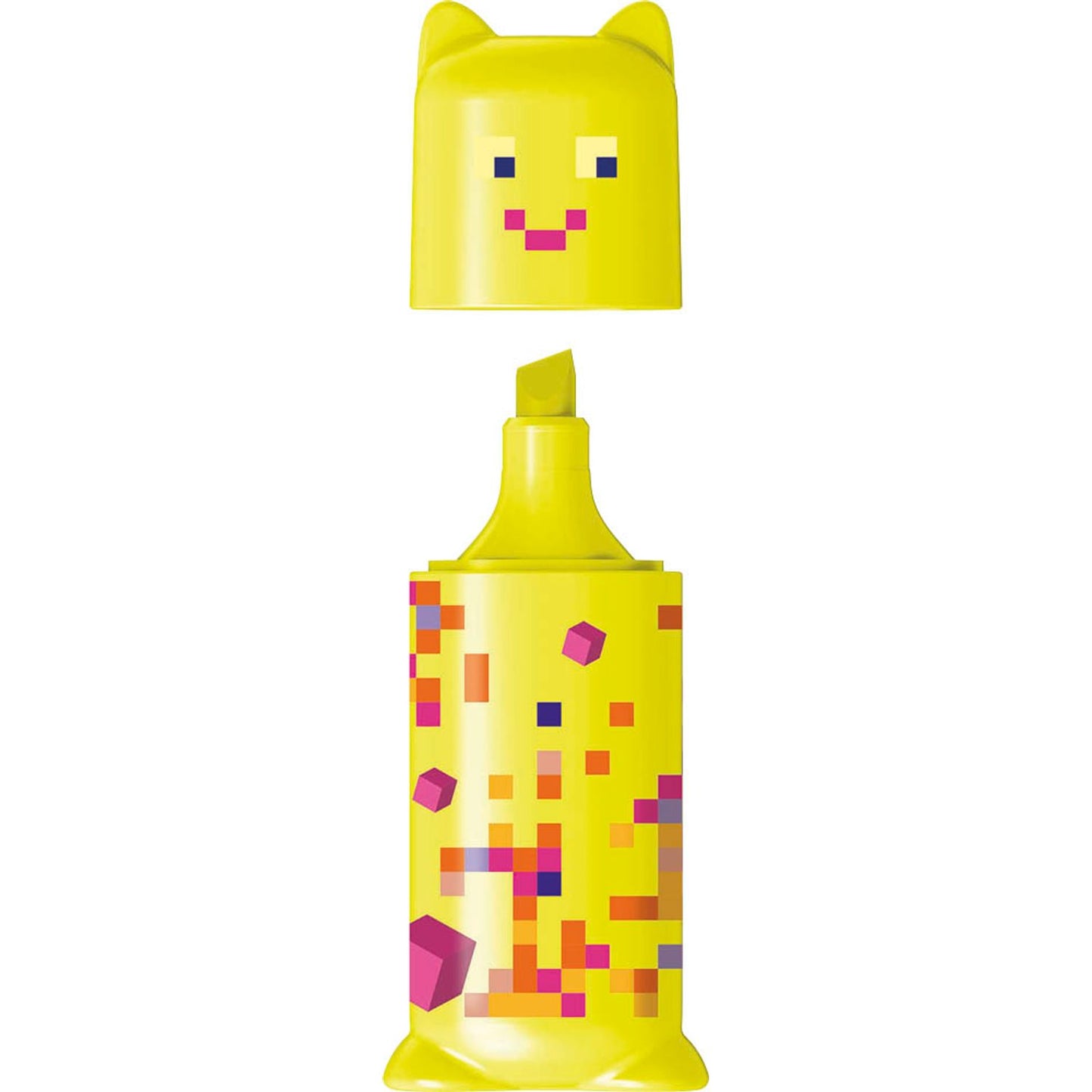 maped PIXEL PARTY Mini Textmarker farbsortiert | 743602 | 1 Pack = 4 St.