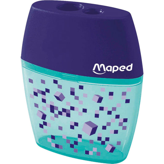 maped Dosenspitzer doppelt PIXEL PARTY lila | 35022