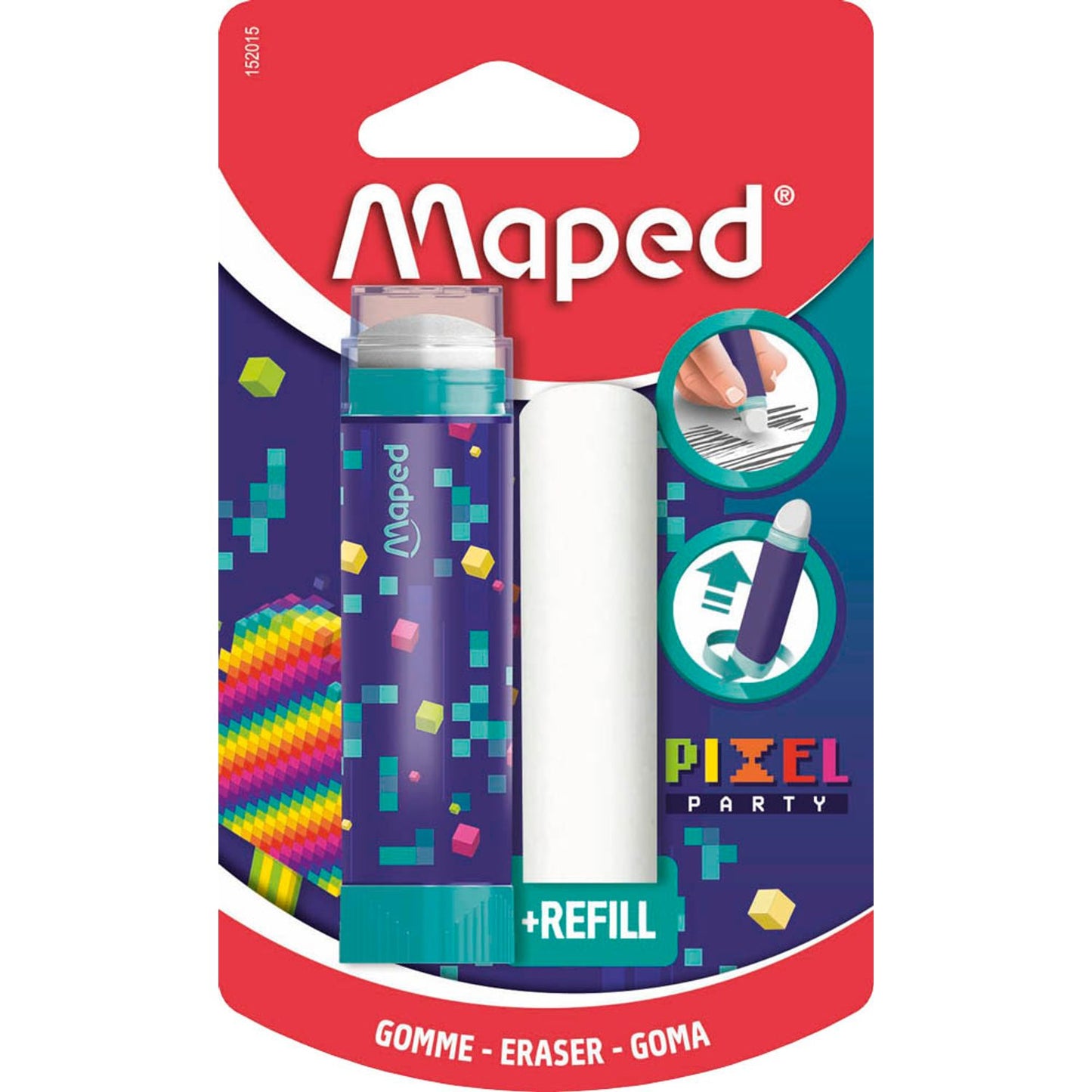 maped Radierstift PIXEL PARTY | 152015