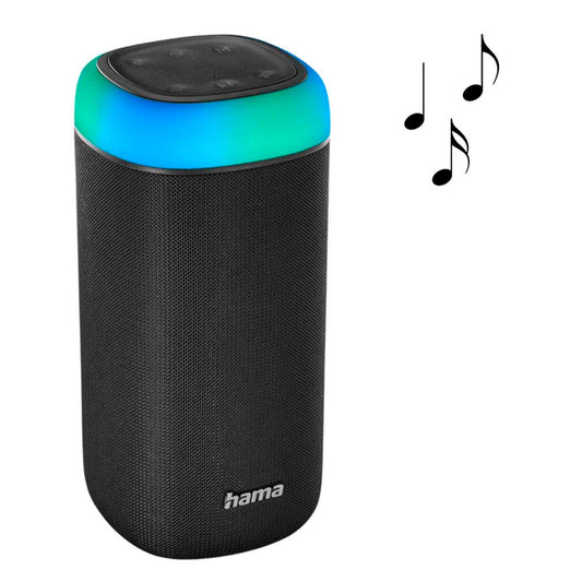 hama Shine 2.0 Bluetooth-Lautsprecher schwarz | 188228