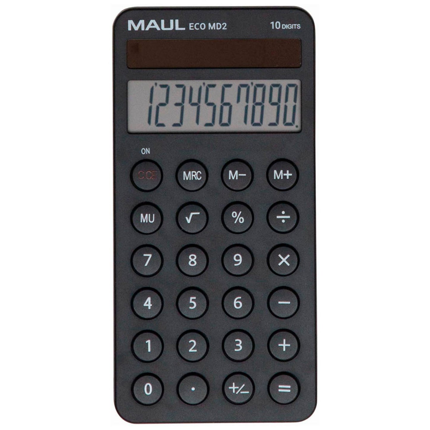 MAUL ECO MD 2 Taschenrechner schwarz | 7275290