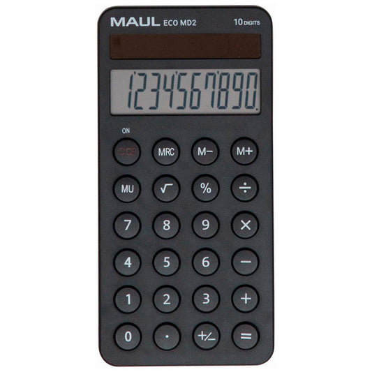 MAUL ECO MD 2 Taschenrechner schwarz | 7275290