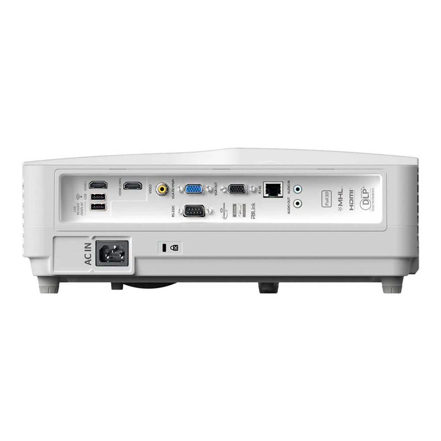 Optoma HD31UST, DLP Kurzdistanz-Beamer, 3.400 ANSI-Lumen | E1P0A1GWE1Z1