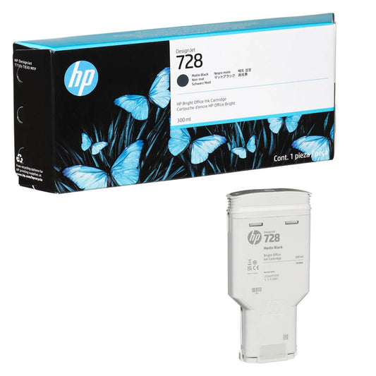 HP 728 () schwarz matt Druckerpatrone | F9J68A