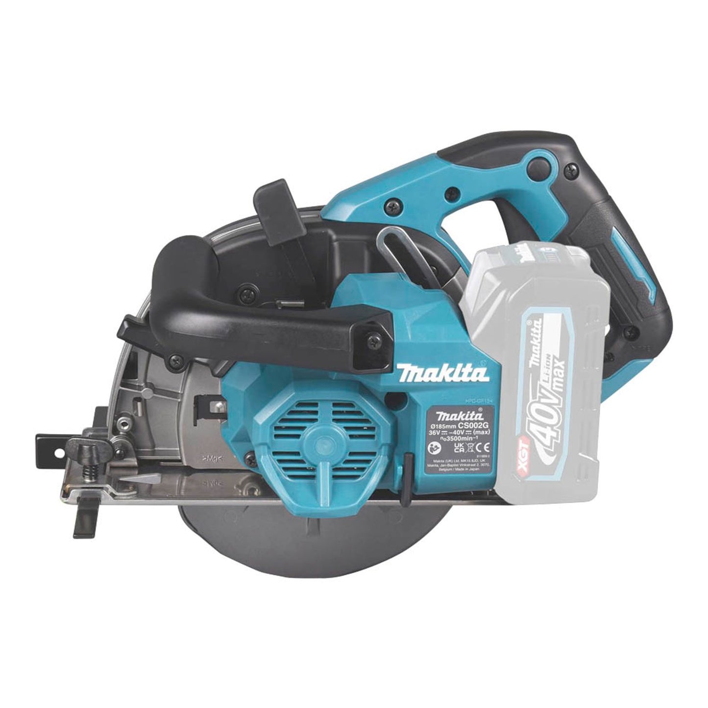 makita Akku-Handkreissäge 40,0 V max., ohne Akku | CS002GZ