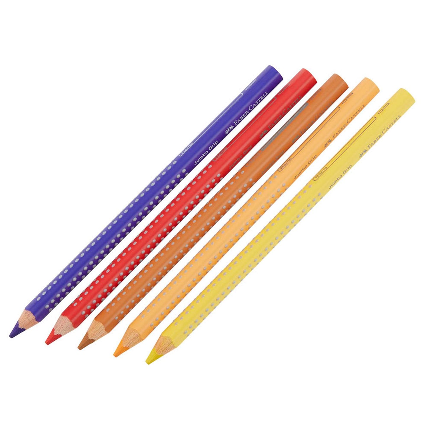 FABER-CASTELL Jumbo Grip Buntstifte farbsortiert | 110922 | 1 Pack = 10 St.