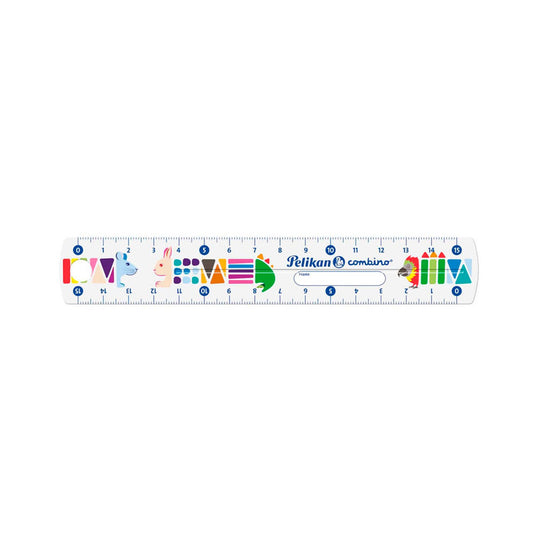 Pelikan Lineal Combino 15,0 cm, transparent | 300008950