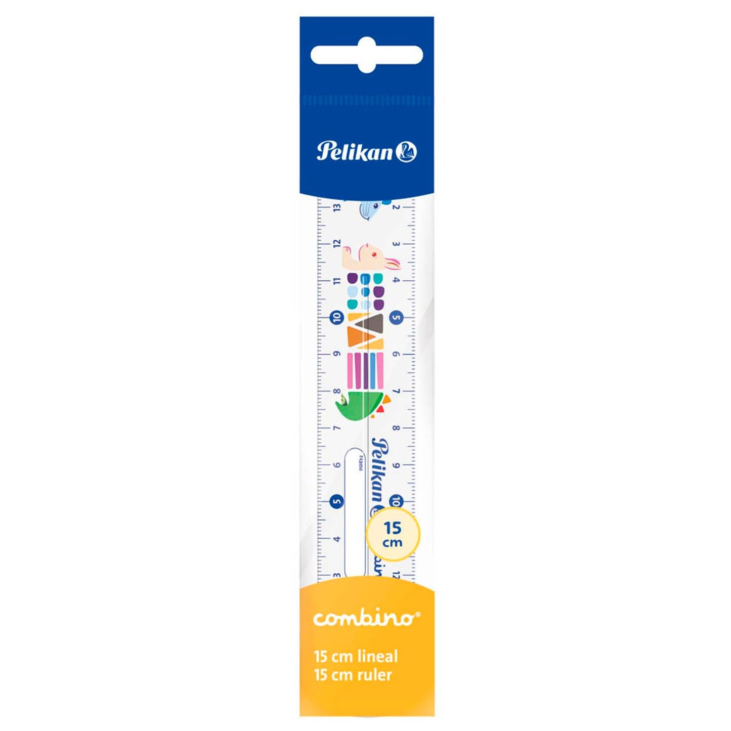 Pelikan Lineal Combino 15,0 cm, transparent | 300008950
