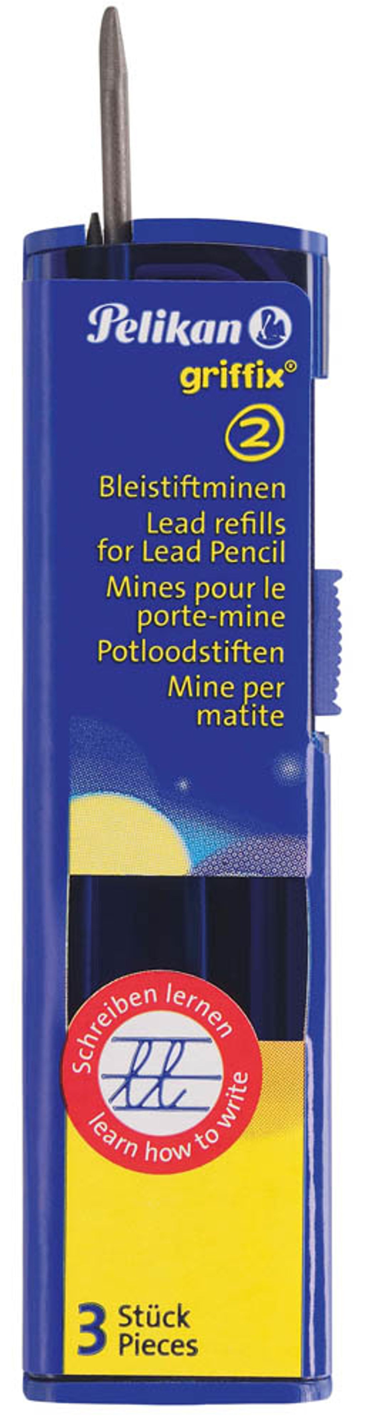 Pelikan griffix Feinminen-Bleistiftminen schwarz HB 2,0 mm,  St.