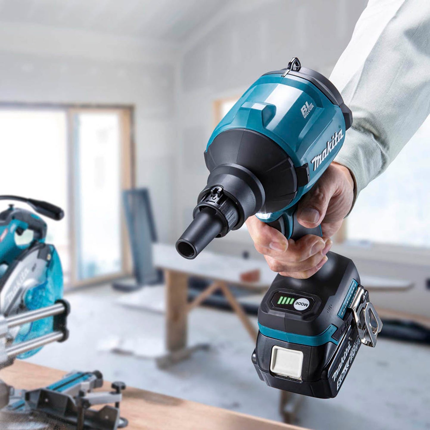 makita Akku-Gebläse 18,0 V, ohne Akku | DAS180Z