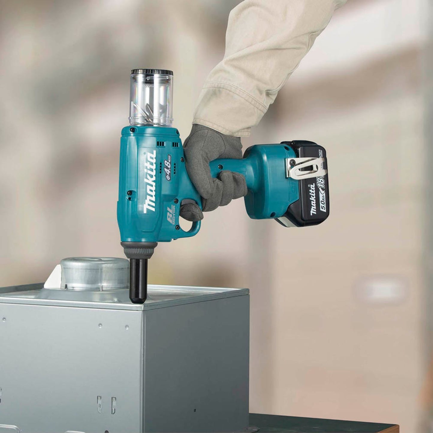 makita Akku-Blindnietsetzgerät 18,0 V, ohne Akku | DRV150Z